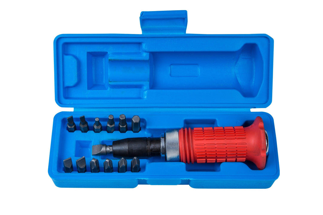 BLUE SPOT TOOLS 13 PCE IMPACT DRIVER IN CASE - Premium Hand Tools from BLUE SPOT - Just £12.99! Shop now at Bargain LAB