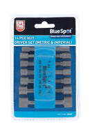 BLUE SPOT TOOLS 14 PCE NUT DRIVER SET (METRIC & IMPERIAL) - Bargain LAB