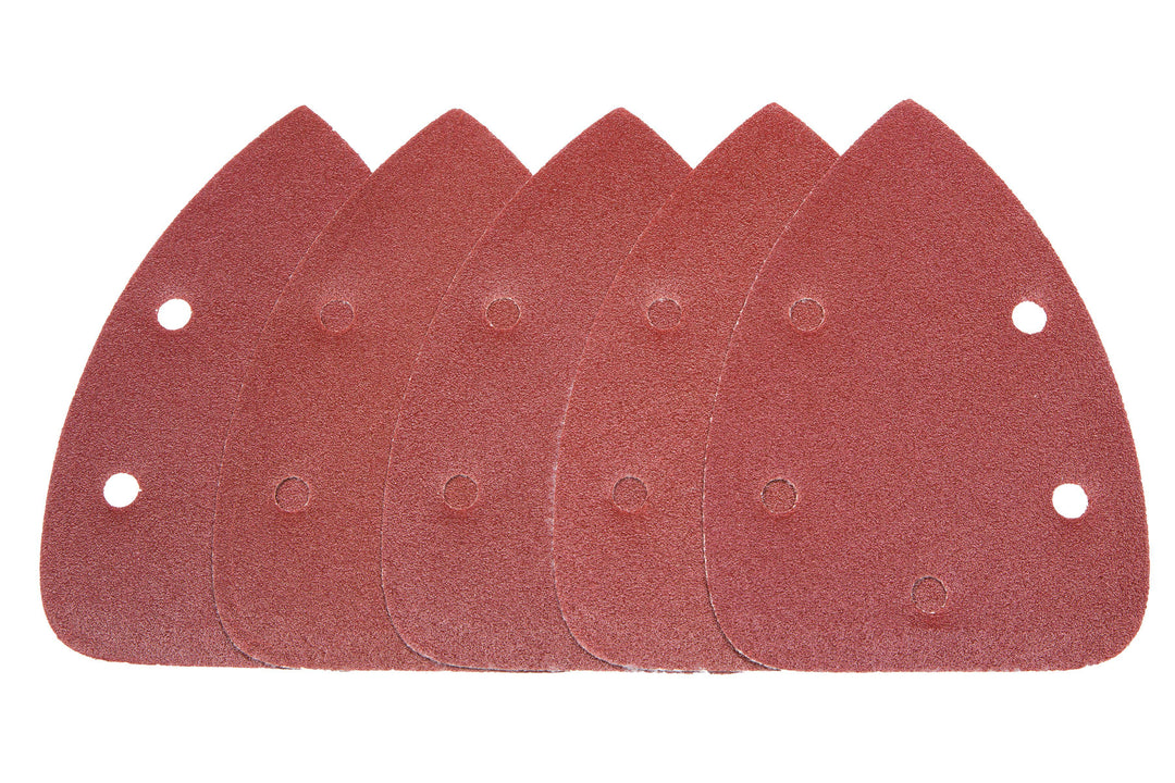 BLUE SPOT TOOLS 140MM 5 PACK 120 GRIT DETAIL SANDING SHEETS - Premium Abrasives from BLUE SPOT - Just £3.99! Shop now at Bargain LAB