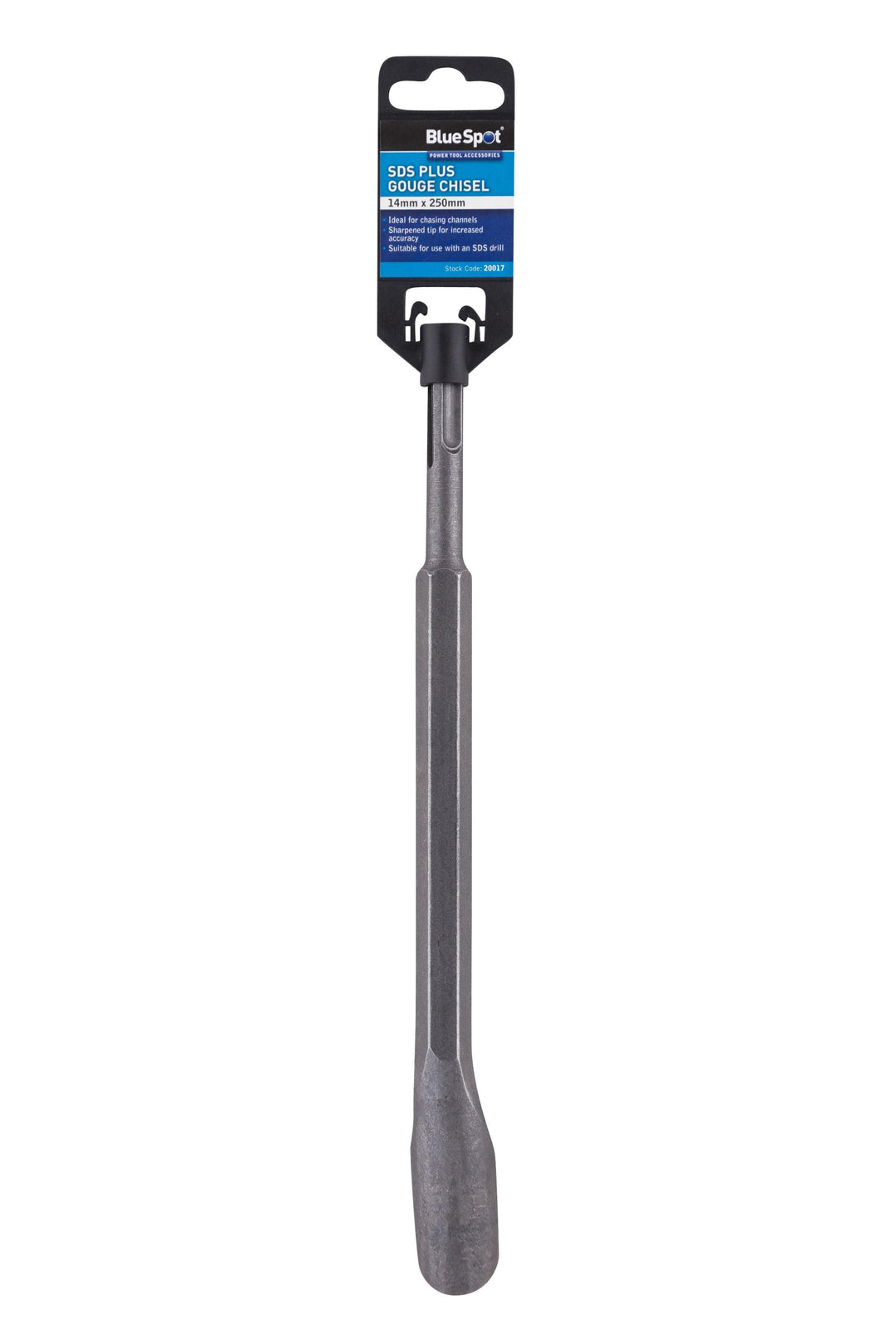 BLUE SPOT TOOLS 14MM X 250MM SDS PLUS GOUGE CHISEL - Premium Building Tools from BLUE SPOT - Just £5.99! Shop now at Bargain LAB