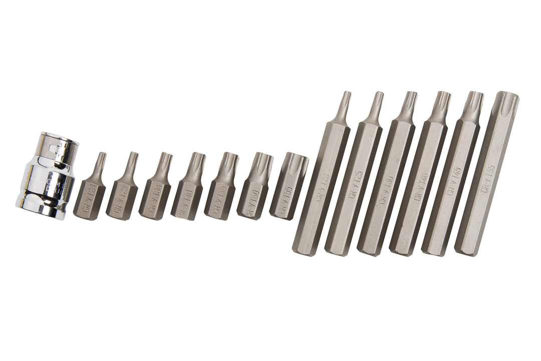 BLUE SPOT TOOLS 15 PCE 1/2" TORX BIT SET (T20-T55) - Premium Automotive from BLUE SPOT - Just £11.59! Shop now at Bargain LAB