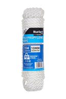 BLUE SPOT TOOLS 15M X 10MM (50FT) POLYPROPYLENE ROPE - Premium Bungees & Tie Downs from BLUE SPOT - Just £7.99! Shop now at Bargain LAB