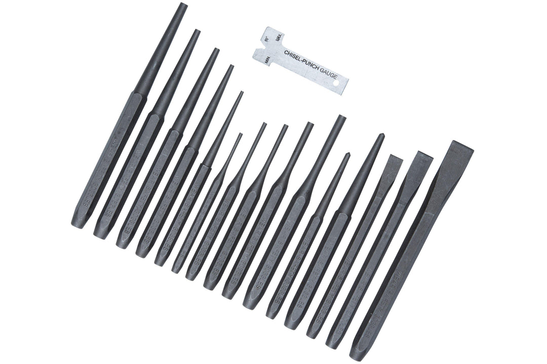BLUE SPOT TOOLS 16 PCE PUNCH AND CHISEL SET - Premium Hand Tools from BLUE SPOT - Just £17.99! Shop now at Bargain LAB