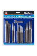 BLUE SPOT TOOLS 16 PCE PUNCH AND CHISEL SET - Premium Hand Tools from BLUE SPOT - Just £17.99! Shop now at Bargain LAB