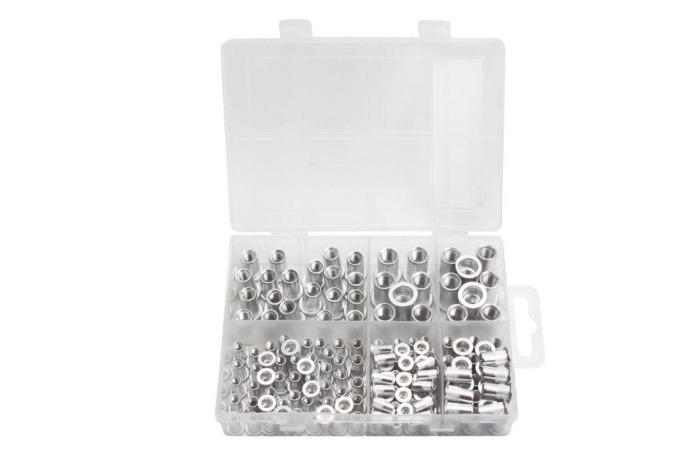 BLUE SPOT TOOLS 165 PCE ALUMINIUM NUT RIVETS (M3 - M8) - Premium Engineering and Metalwork from BLUE SPOT - Just £11.99! Shop now at Bargain LAB