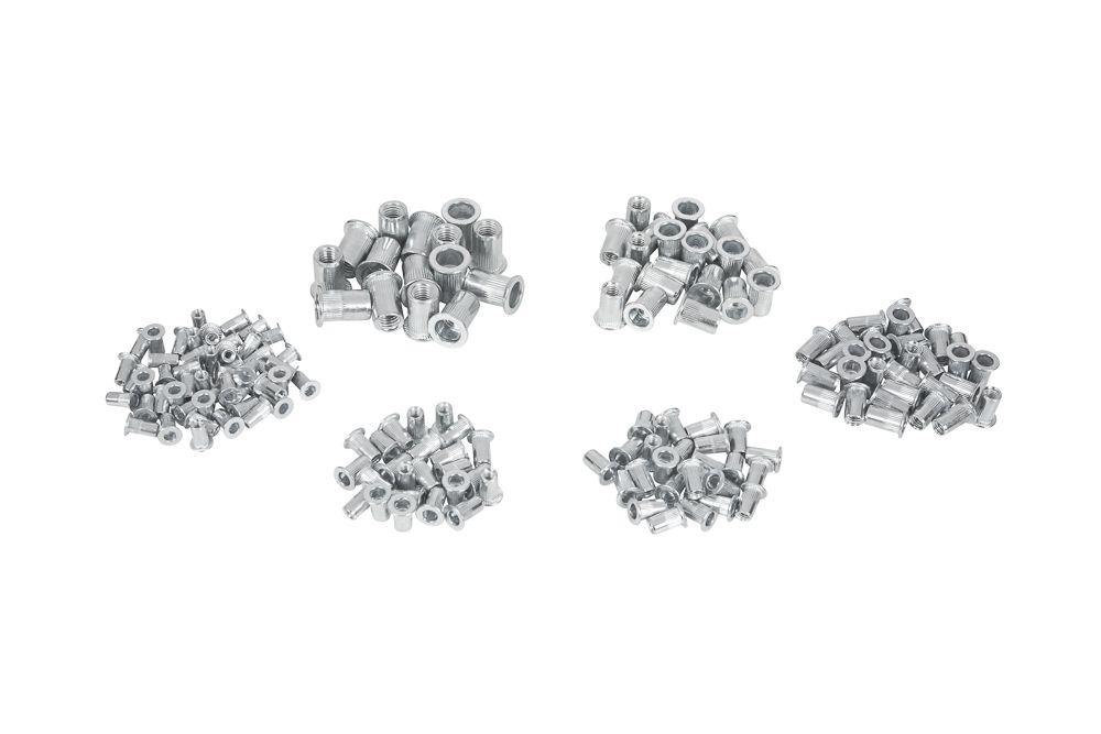 BLUE SPOT TOOLS 165 PCE ALUMINIUM NUT RIVETS (M3 - M8) - Premium Engineering and Metalwork from BLUE SPOT - Just £11.99! Shop now at Bargain LAB