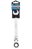 BLUE SPOT TOOLS 16MM CHROME VANADIUM RATCHET SPANNER FLEXIBLE HEAD (180°) - Premium Automotive from BLUE SPOT - Just £9.99! Shop now at Bargain LAB