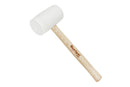 BLUE SPOT TOOLS 16OZ (0.45KG) WHITE RUBBER MALLET WITH WOODEN HANDLE - Premium Hand Tools from BLUE SPOT - Just £8.99! Shop now at Bargain LAB