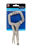 BLUE SPOT TOOLS 170MM (7") LOCKING C CLAMP - Premium Hand Tools from BLUE SPOT - Just £7.85! Shop now at Bargain LAB