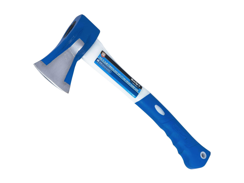 BLUE SPOT TOOLS 1KG (2.2LB) FIBREGLASS SPLITTING HEAD HAND AXE - Premium Hand Tools from BLUE SPOT - Just £13.99! Shop now at Bargain LAB