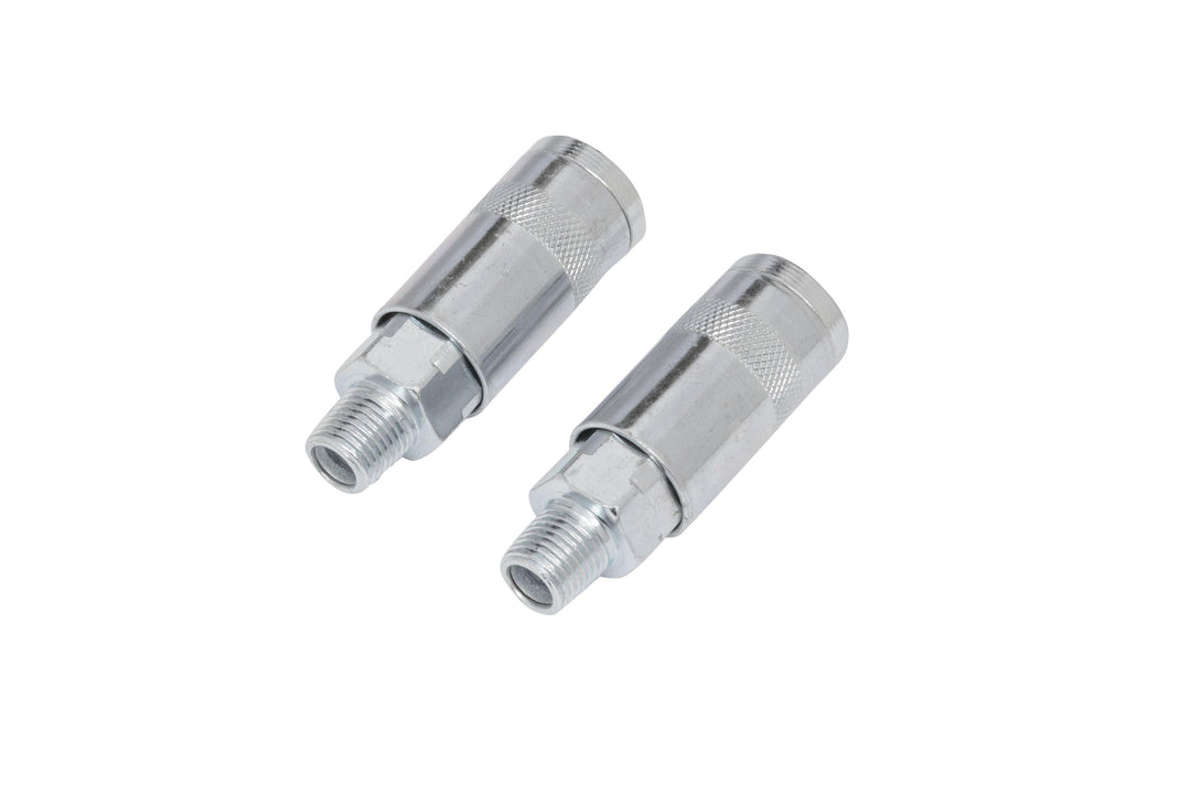 BLUE SPOT TOOLS 2 PCE 1/4" BSP MALE AIR COUPLINGS - Premium Air Tools from BLUE SPOT - Just £6.99! Shop now at Bargain LAB