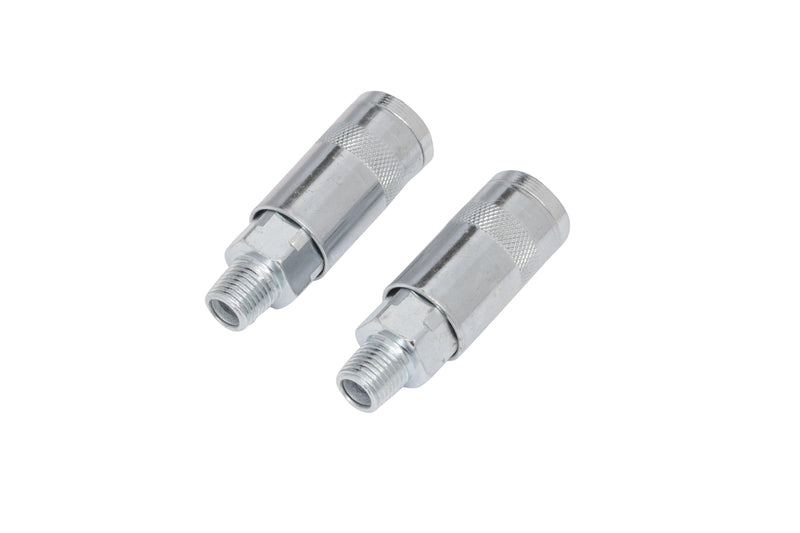 BLUE SPOT TOOLS 2 PCE 1/4" BSP MALE AIR COUPLINGS - Premium Air Tools from BLUE SPOT - Just £6.99! Shop now at Bargain LAB