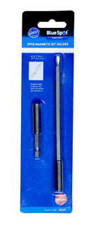 BLUE SPOT TOOLS 2 PCE 1/4" MAGNETIC BIT ADAPTOR SET - Premium Hand Tools from BLUE SPOT - Just £5.19! Shop now at Bargain LAB