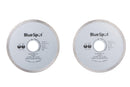 BLUE SPOT TOOLS 2 PCE CONTINUOUS RIM 115MM (4.5") DIAMOND DISCS - Bargain LAB