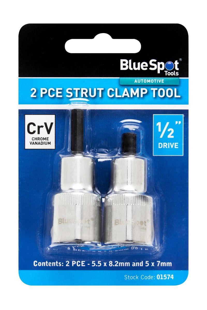 BLUE SPOT TOOLS 2 PCE STRUT CLAMP TOOL - Premium Automotive from BLUE SPOT - Just £8.49! Shop now at Bargain LAB