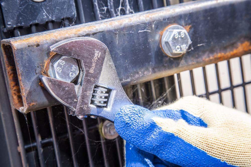 BLUE SPOT TOOLS 200MM (8") ADJUSTABLE WRENCH - Premium Automotive from BLUE SPOT - Just £6.89! Shop now at Bargain LAB