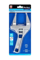 BLUE SPOT TOOLS 200MM (8") EXTRA WIDE ADJUSTABLE WRENCH - Premium Automotive from BLUE SPOT - Just £7.99! Shop now at Bargain LAB
