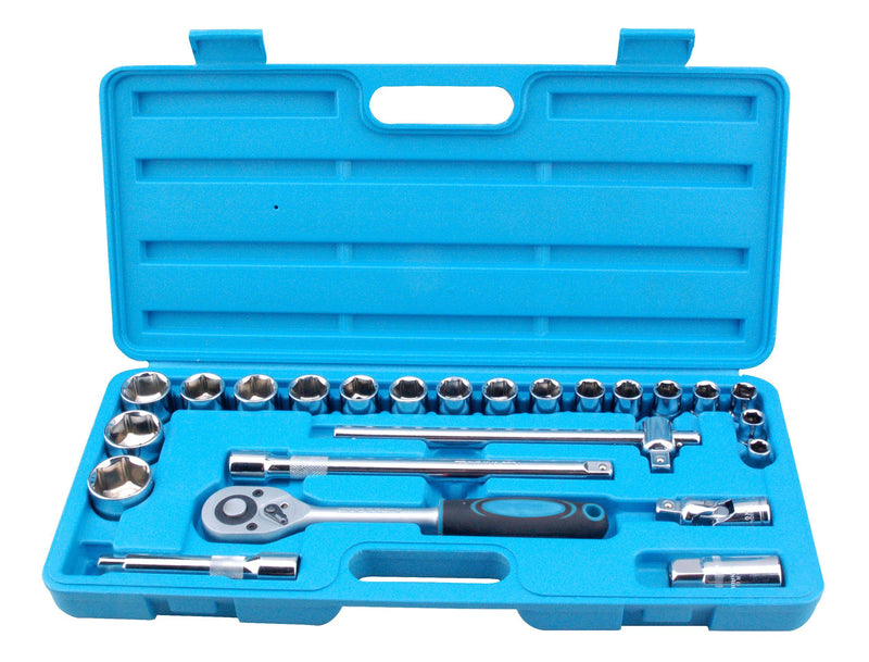 BLUE SPOT TOOLS 24 PCE 1/2" METRIC SOCKET SET (10-32MM) - Premium Automotive from BLUE SPOT - Just £49.99! Shop now at Bargain LAB