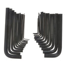 BLUE SPOT TOOLS 25 PCE METRIC AND IMPERIAL HEX KEY WRENCH SET WITH POUCH (1-10MM) (3/64"-3/8") - Premium Hand Tools from BLUE SPOT - Just £8.99! Shop now at Bargain LAB