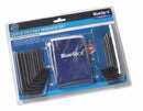 BLUE SPOT TOOLS 25 PCE METRIC AND IMPERIAL HEX KEY WRENCH SET WITH POUCH (1-10MM) (3/64"-3/8") - Premium Hand Tools from BLUE SPOT - Just £8.99! Shop now at Bargain LAB