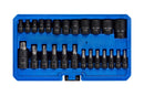 BLUE SPOT TOOLS 25PCE TORX BIT AND E SOCKET SET 1/4"-3/8"-1/2" - Premium Automotive from BLUE SPOT - Just £13.99! Shop now at Bargain LAB