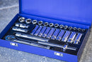BLUE SPOT TOOLS 28 PCE 3/8" METRIC SOCKET SET (8-24MM) - Premium Automotive from BLUE SPOT - Just £49.99! Shop now at Bargain LAB