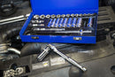 BLUE SPOT TOOLS 28 PCE 3/8" METRIC SOCKET SET (8-24MM) - Premium Automotive from BLUE SPOT - Just £49.99! Shop now at Bargain LAB