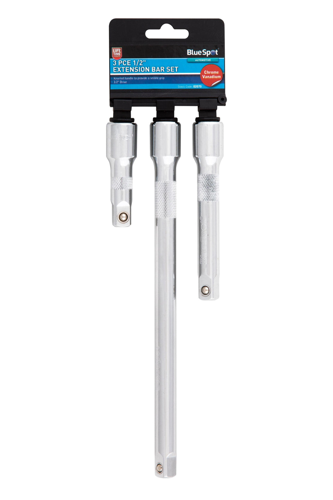 BLUE SPOT TOOLS 3 PCE 1/2" EXTENSION BAR SET - Premium Automotive from BLUE SPOT - Just £11.99! Shop now at Bargain LAB