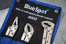 BLUE SPOT TOOLS 3 PCE 300MM (12") EXTRA LONG LOCKING GRIPS - Premium Hand Tools from BLUE SPOT - Just £29.99! Shop now at Bargain LAB