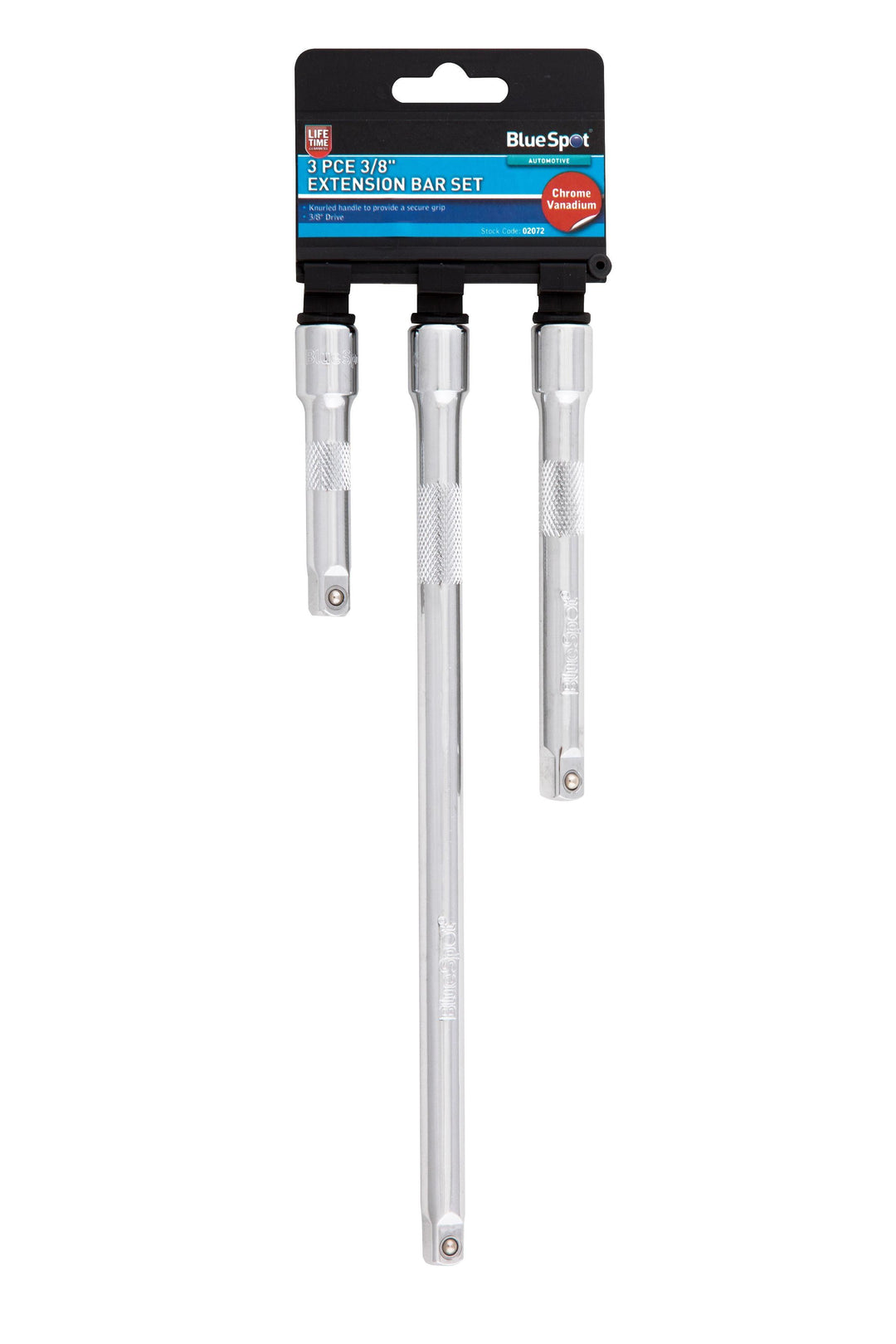 BLUE SPOT TOOLS 3 PCE 3/8" EXTENSION BAR SET - Premium Automotive from BLUE SPOT - Just £10.99! Shop now at Bargain LAB