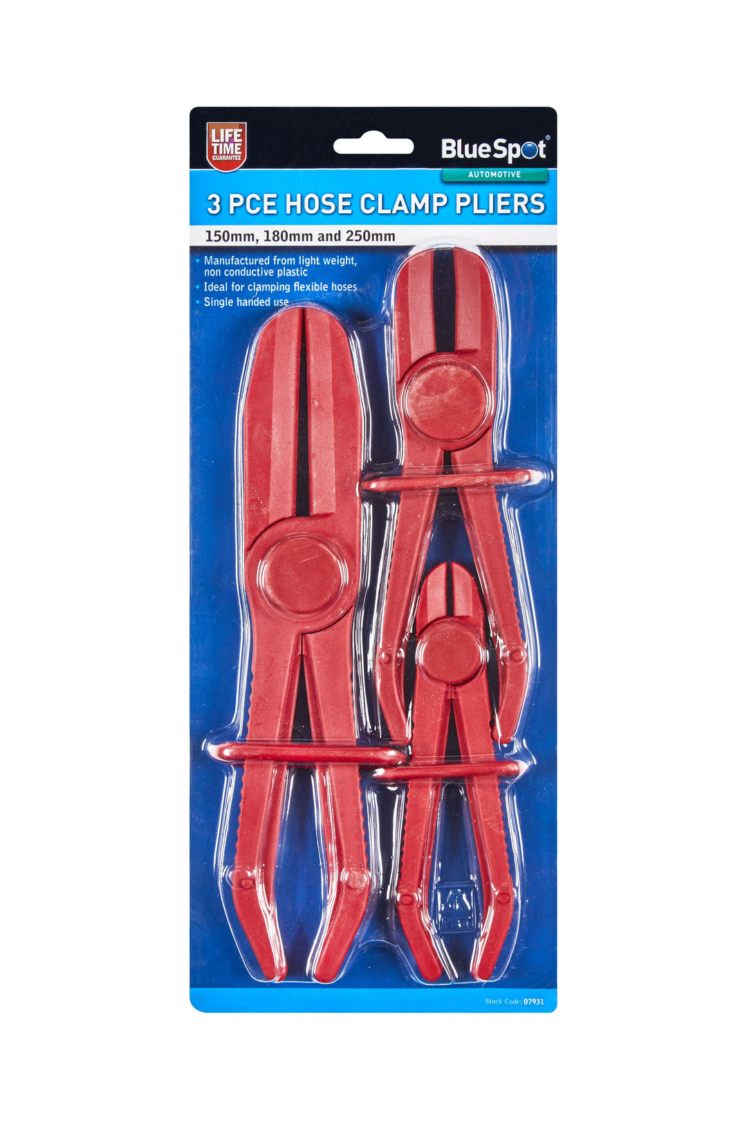 BLUE SPOT TOOLS 3 PCE FLEXIBLE HOSE CLAMP PLIERS - Premium Automotive from BLUE SPOT - Just £10.99! Shop now at Bargain LAB