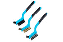 BLUE SPOT TOOLS 3 PCE MINI WIRE BRUSH SET - Premium Hand Tools from BLUE SPOT - Just £6.49! Shop now at Bargain LAB