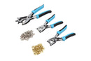 BLUE SPOT TOOLS 3 PCE PUNCH AND EYELET PLIER SET - Premium Hand Tools from BLUE SPOT - Just £11.99! Shop now at Bargain LAB