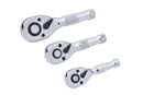 BLUE SPOT TOOLS 3 PCE STUBBY RATCHET SET IN EVA FOAM (1/4", 3/8", 1/2") - Premium Automotive from BLUE SPOT - Just £27.95! Shop now at Bargain LAB