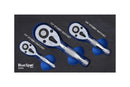BLUE SPOT TOOLS 3 PCE STUBBY RATCHET SET IN EVA FOAM (1/4", 3/8", 1/2") - Premium Automotive from BLUE SPOT - Just £27.95! Shop now at Bargain LAB