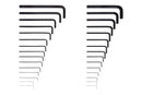 BLUE SPOT TOOLS 30 PCE HEX KEY SET (0.7-10MM) (0.028"-3/8") - Premium Hand Tools from BLUE SPOT - Just £10.99! Shop now at Bargain LAB
