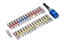BLUE SPOT TOOLS 32 PCE MIXED COLOURED BIT SET - Premium Hand Tools from BLUE SPOT - Just £8.99! Shop now at Bargain LAB