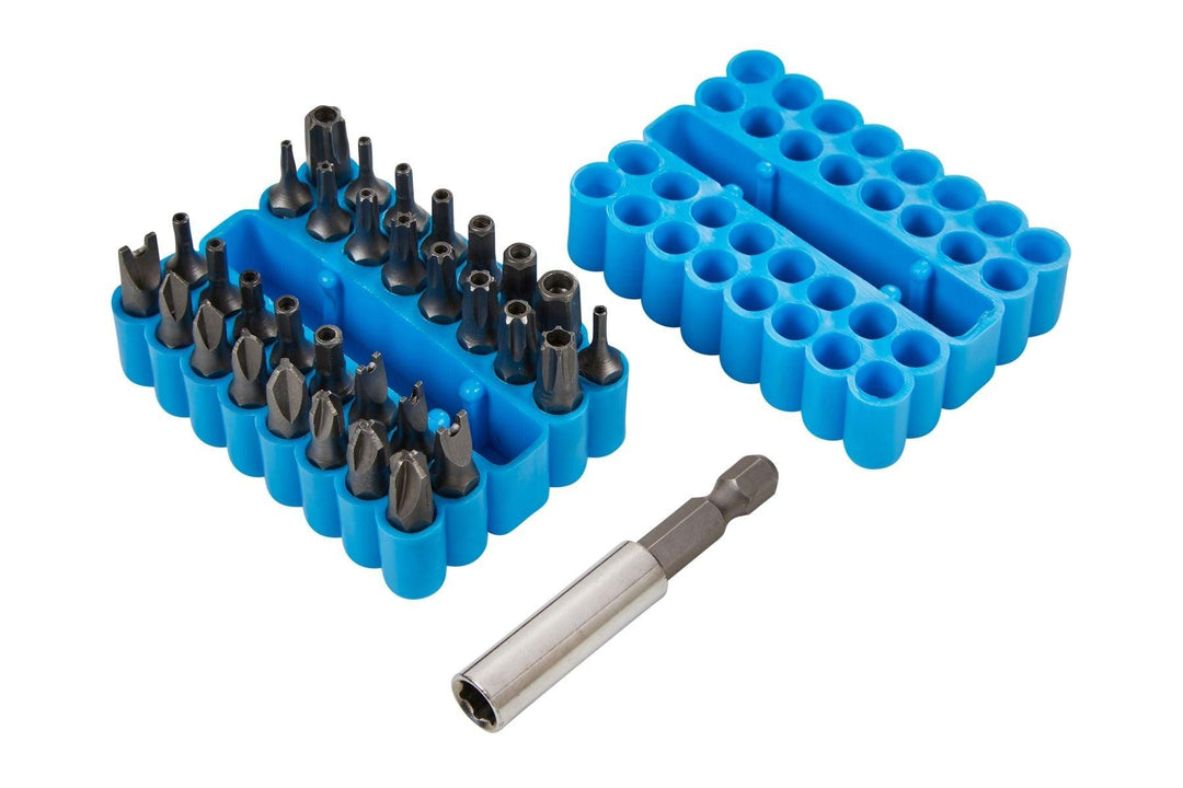 BLUE SPOT TOOLS 33 PCE SECURITY SCREWDRIVER BIT SET - Premium Hand Tools from BLUE SPOT - Just £7.65! Shop now at Bargain LAB