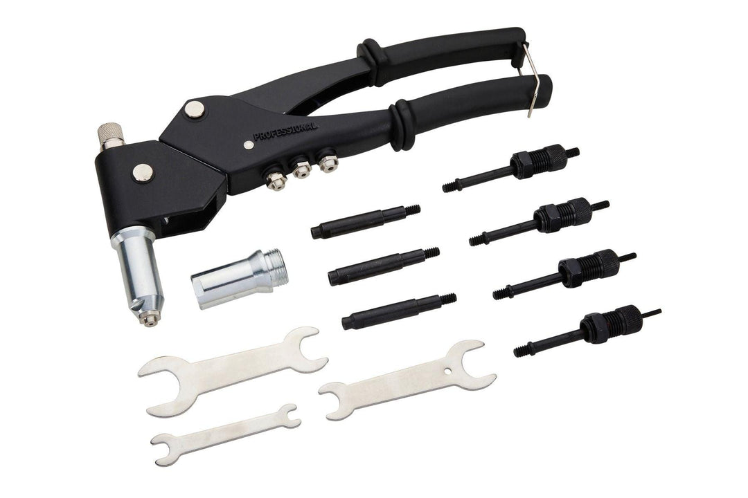 BLUE SPOT TOOLS 360° SWIVEL HEAD MULTI RIVETER (RIVET/NUT/THREADED RIVET STUDS) - Premium Engineering and Metalwork from BLUE SPOT - Just £58.95! Shop now at Bargain LAB