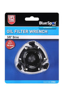 BLUE SPOT TOOLS 3/8" 3 LEG OIL FILTER REMOVER - Premium Automotive from BLUE SPOT - Just £7.95! Shop now at Bargain LAB