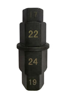 BLUE SPOT TOOLS 3/8" MOTORCYCLE SPINDLE TOOL (17, 19, 22 & 24MM) - Premium Automotive from BLUE SPOT - Just £8.49! Shop now at Bargain LAB