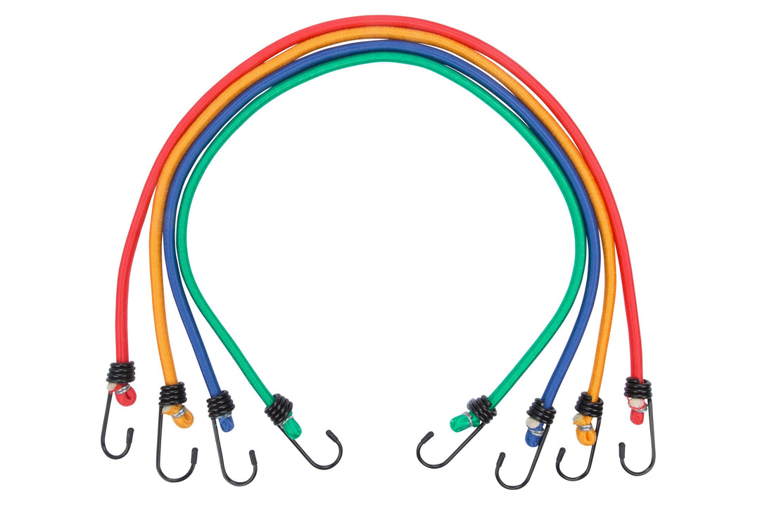 BLUE SPOT TOOLS 4 PCE 75CM BUNGEE CORDS - Premium Bungees & Tie Downs from BLUE SPOT - Just £6.45! Shop now at Bargain LAB