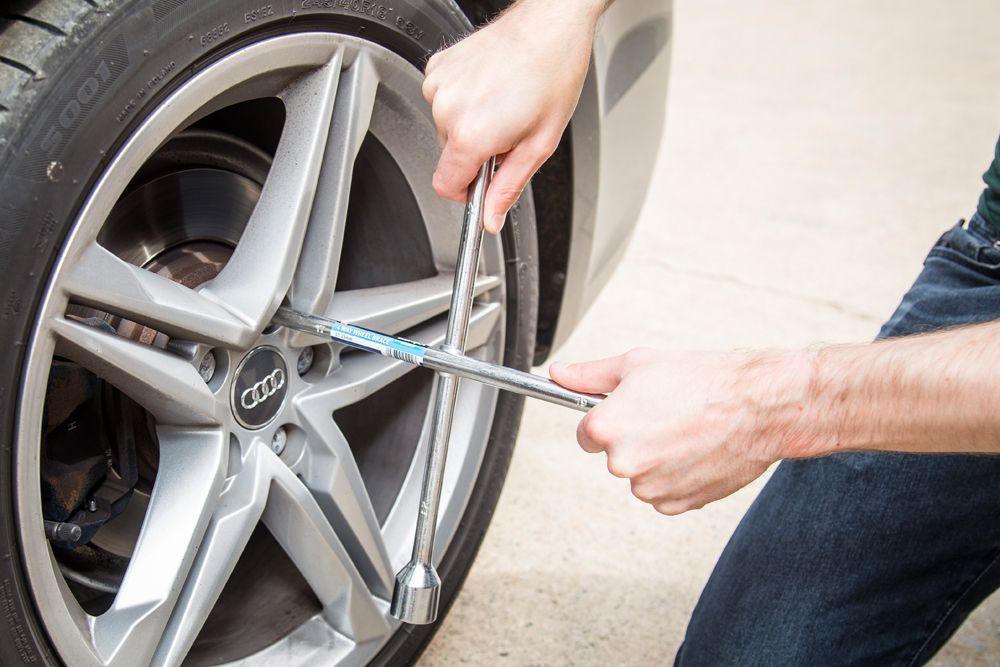 BLUE SPOT TOOLS 4 WAY WHEEL WRENCH (17-23MM) - Premium Automotive from BLUE SPOT - Just £9.95! Shop now at Bargain LAB