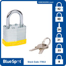 BLUE SPOT TOOLS 40MM LAMINATED PADLOCK - Premium Security from BLUE SPOT - Just £6.79! Shop now at Bargain LAB