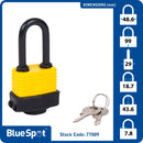 BLUE SPOT TOOLS 40MM LONG SHACKLE WEATHER RESISTANT PADLOCK - Premium Security from BLUE SPOT - Just £6.99! Shop now at Bargain LAB