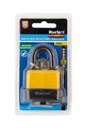 BLUE SPOT TOOLS 40MM WEATHER RESISTANT PADLOCK - Premium Security from BLUE SPOT - Just £6.99! Shop now at Bargain LAB
