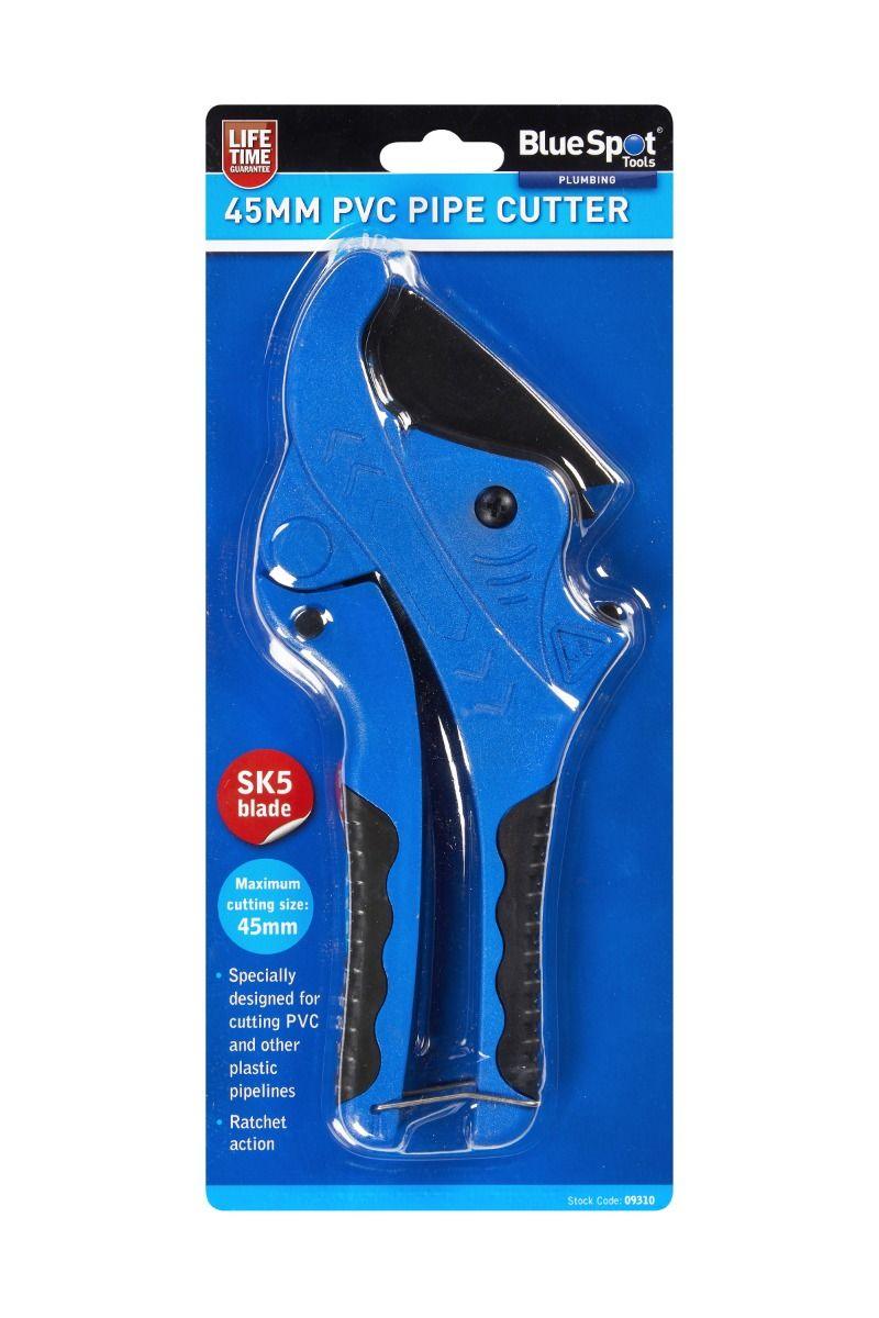 BLUE SPOT TOOLS 45MM PVC PIPE CUTTER - Premium Hand Tools from BLUE SPOT - Just £11.99! Shop now at Bargain LAB