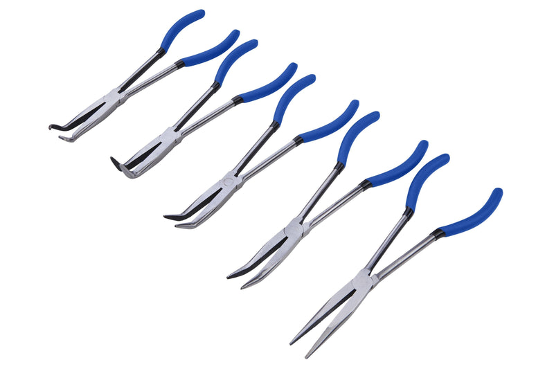 BLUE SPOT TOOLS 5 PCE 275MM (11") LONG NOSE PLIERS IN WALLET - Premium Hand Tools from BLUE SPOT - Just £29.99! Shop now at Bargain LAB