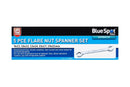 BLUE SPOT TOOLS 5 PCE FLARE NUT SPANNER SET (9-21MM) - Premium Automotive from BLUE SPOT - Just £23.99! Shop now at Bargain LAB