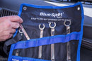 BLUE SPOT TOOLS 5 PCE FLARE NUT SPANNER SET (9-21MM) - Premium Automotive from BLUE SPOT - Just £23.99! Shop now at Bargain LAB